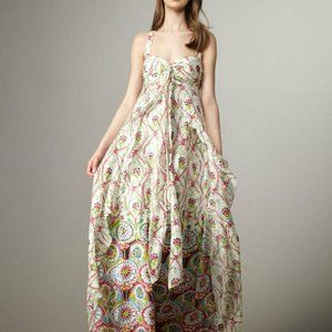 Nanette Lepore Daphne Boho Maxi Dress size 6 $598